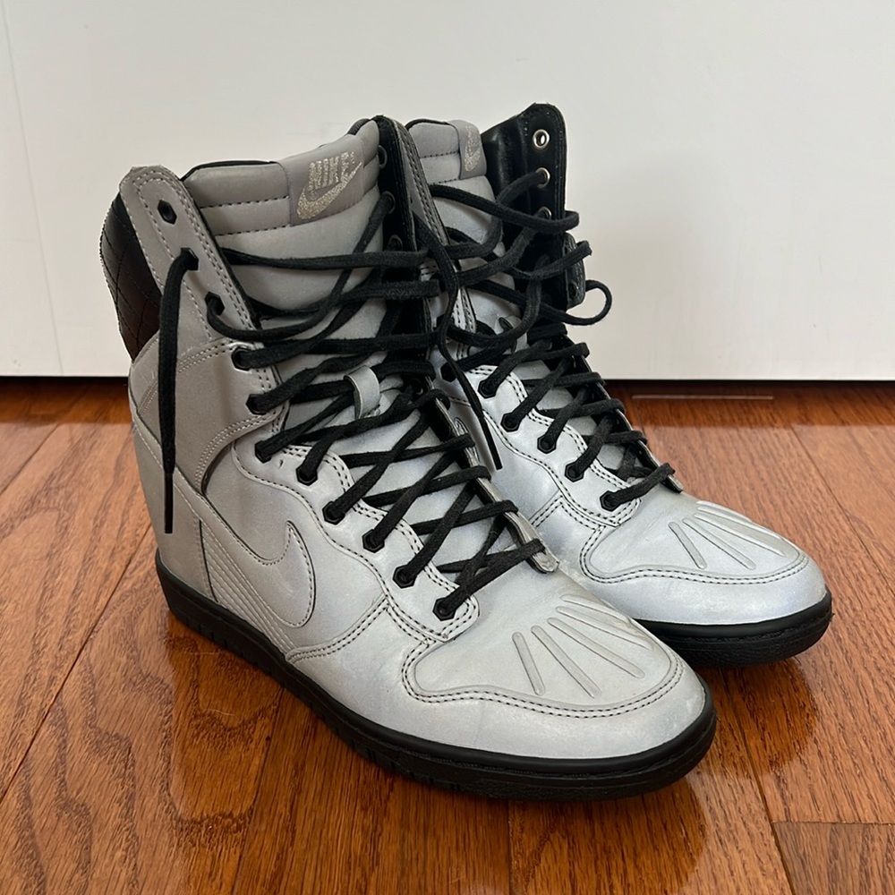 NIKE Dunk Sky Hi Wedge ✨Reflective✨